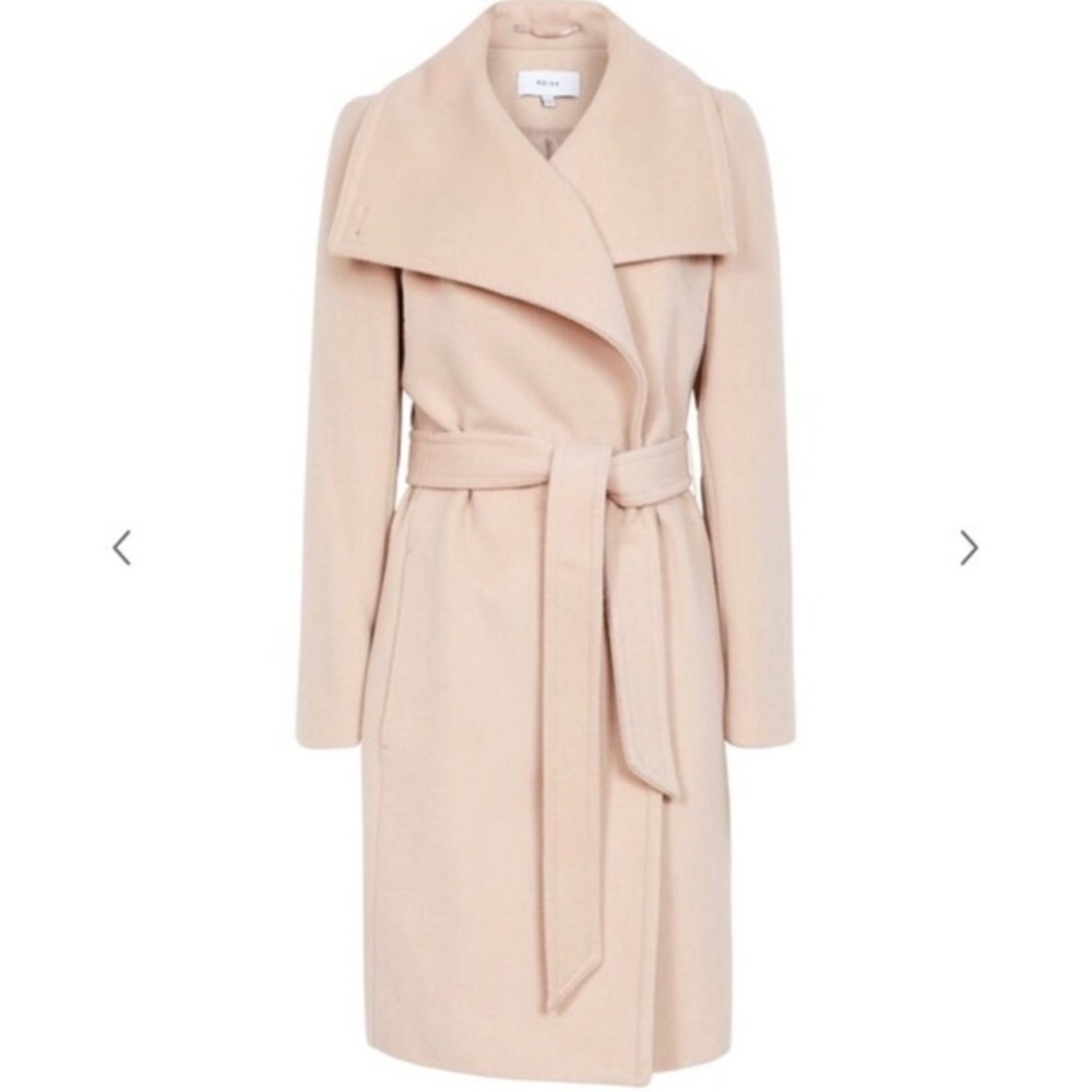 Reiss Beige Women's Luna Coat